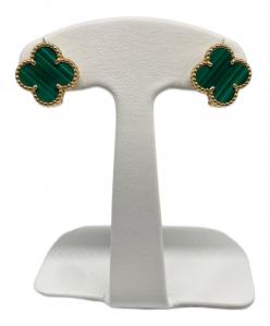 VAN CLEEF & ARPELS（ヴァンクリーフ＆アーペル）の古着「ヴィンテージアルハンブラ ピアス」