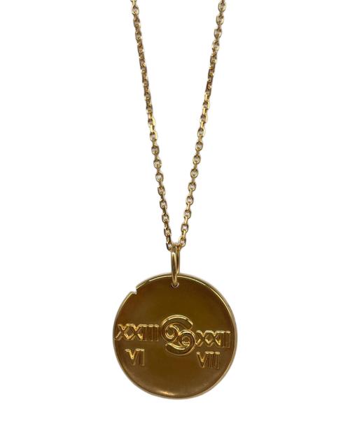 VAN CLEEF & ARPELS（ヴァンクリーフ＆アーペル）VAN CLEEF & ARPELS (ヴァンクリーフ＆アーペル) ネックレスペンダントヘッド ゾディアック メダル カンクリ(蟹座)の古着・服飾アイテム