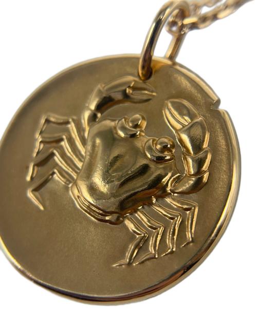 VAN CLEEF & ARPELS（ヴァンクリーフ＆アーペル）VAN CLEEF & ARPELS (ヴァンクリーフ＆アーペル) ネックレスペンダントヘッド ゾディアック メダル カンクリ(蟹座)の古着・服飾アイテム