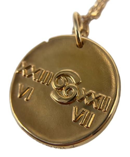 VAN CLEEF & ARPELS（ヴァンクリーフ＆アーペル）VAN CLEEF & ARPELS (ヴァンクリーフ＆アーペル) ネックレスペンダントヘッド ゾディアック メダル カンクリ(蟹座)の古着・服飾アイテム