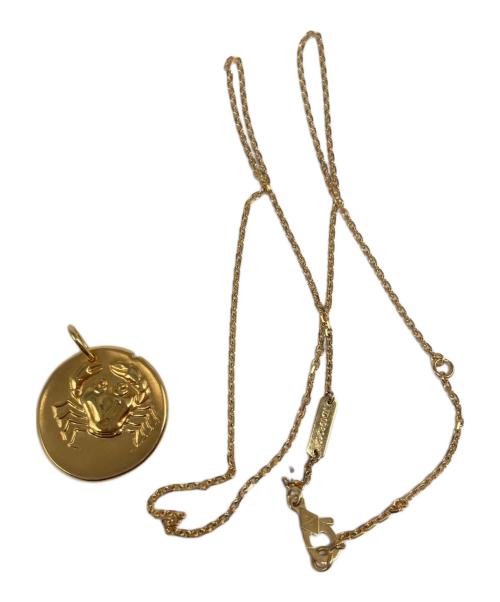 VAN CLEEF & ARPELS（ヴァンクリーフ＆アーペル）VAN CLEEF & ARPELS (ヴァンクリーフ＆アーペル) ネックレスペンダントヘッド ゾディアック メダル カンクリ(蟹座)の古着・服飾アイテム