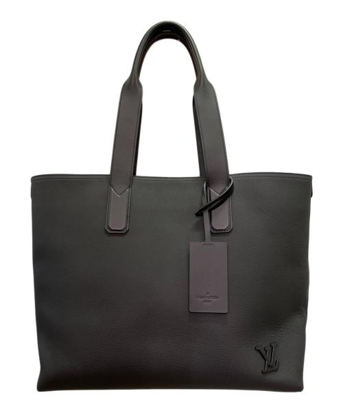 LOUIS VUITTON（ルイ ヴィトン）LOUIS VUITTON (ルイ ヴィトン) パイロット・トートバッグ ブラックの古着・服飾アイテム