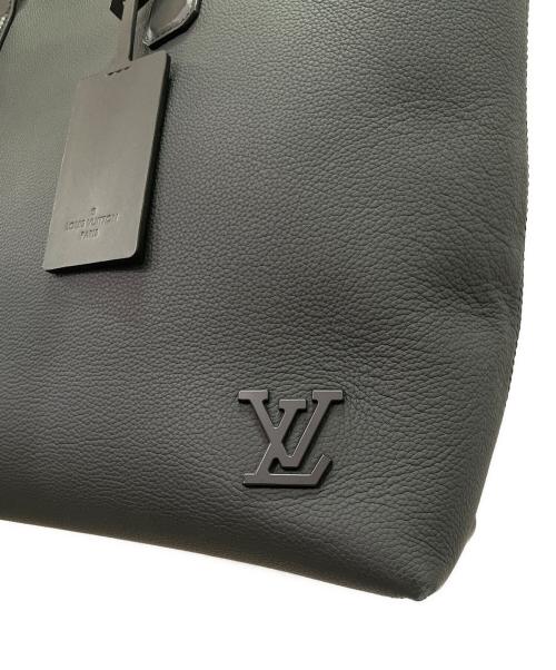 LOUIS VUITTON（ルイ ヴィトン）LOUIS VUITTON (ルイ ヴィトン) パイロット・トートバッグ ブラックの古着・服飾アイテム