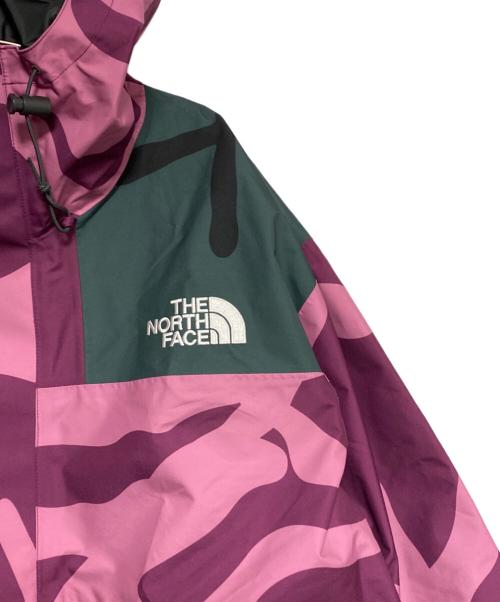 THE NORTH FACE（ザ ノース フェイス）THE NORTH FACE (ザ ノース フェイス) KAWS (カウズ) 1986 Mountain Jacket パープル×レッド サイズ:L 未使用品の古着・服飾アイテム