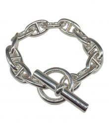 HERMES（エルメス）の古着「シェーヌダンクル GM ブレス CHAINE D’ANCRE」｜シルバー