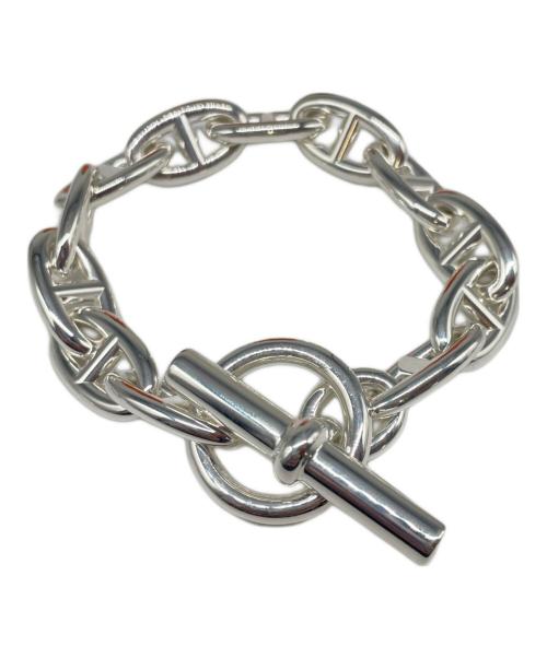 HERMES（エルメス）HERMES (エルメス) シェーヌダンクル GM ブレス CHAINE D’ANCRE シルバー サイズ:GM/12コマ/12LINKの古着・服飾アイテム