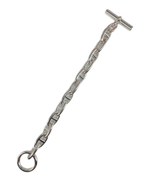 HERMES（エルメス）HERMES (エルメス) シェーヌダンクル GM ブレス CHAINE D’ANCRE シルバー サイズ:GM/12コマ/12LINKの古着・服飾アイテム