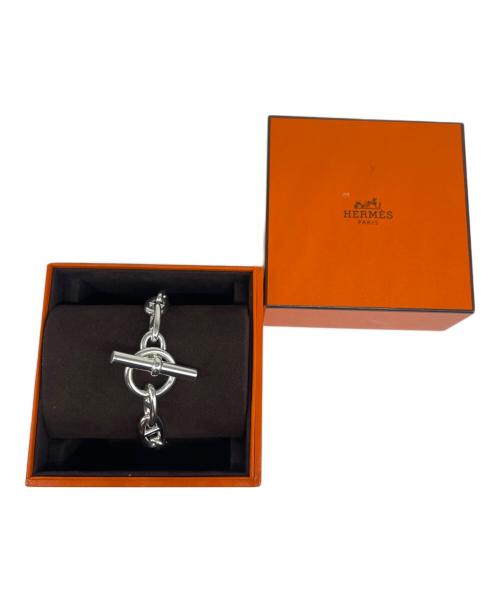 HERMES（エルメス）HERMES (エルメス) シェーヌダンクル GM ブレス CHAINE D’ANCRE シルバー サイズ:GM/12コマ/12LINKの古着・服飾アイテム