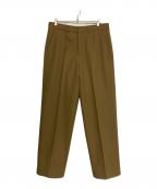 amiアミ）の古着「ウールスラックス」｜ベージュ