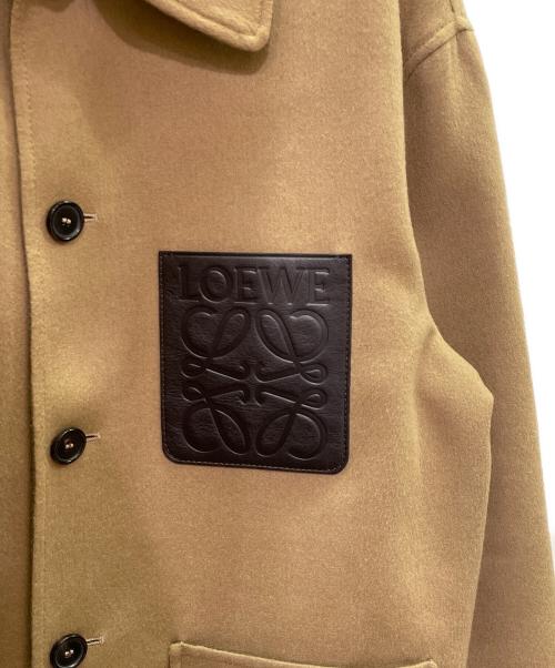 LOEWE（ロエベ）LOEWE (ロエベ) ワークウエアジャケット ベージュ×カーキ サイズ:48の古着・服飾アイテム