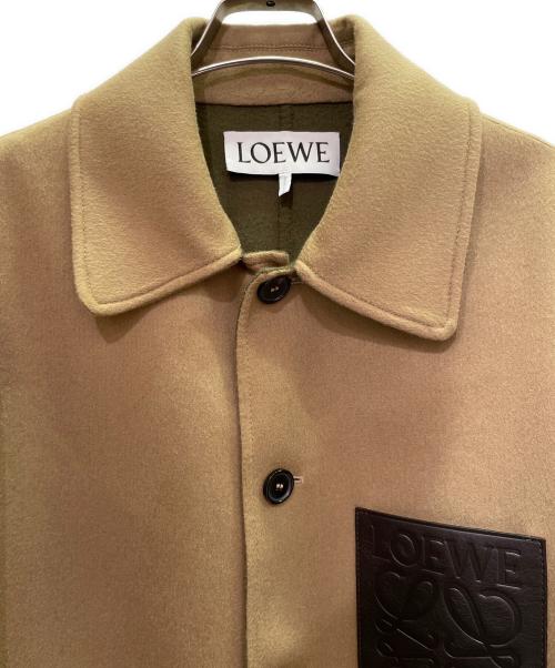 LOEWE（ロエベ）LOEWE (ロエベ) ワークウエアジャケット ベージュ×カーキ サイズ:48の古着・服飾アイテム