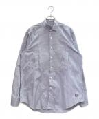 LOEWEロエベ）の古着「ブザムドレスシャツ」｜ブルー×ホワイト
