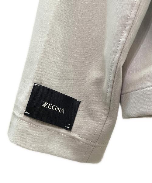 ZEGNA（ゼニア）ZEGNA (ゼニア) アンコン イージー テーラードジャケット ライトグレー サイズ:52ｃの古着・服飾アイテム