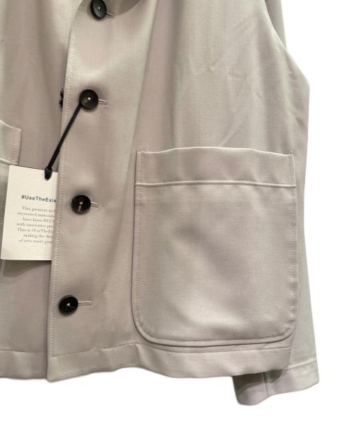 ZEGNA（ゼニア）ZEGNA (ゼニア) アンコン イージー テーラードジャケット ライトグレー サイズ:52ｃの古着・服飾アイテム