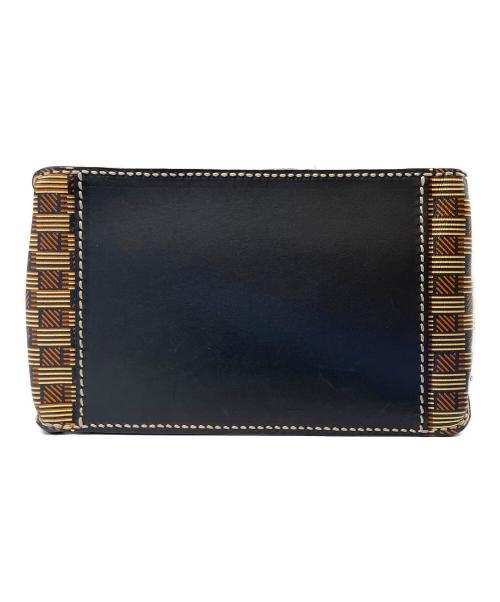 MOREAUPARIS（モロー・パリ）MOREAUPARIS (モロー・パリ) モノグラム 2WAY バックパック ブラウン×ブラックの古着・服飾アイテム