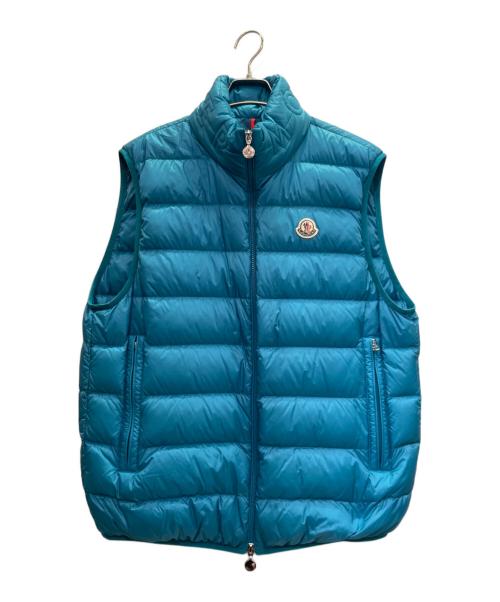 MONCLER（モンクレール）MONCLER (モンクレール) ダウンベスト/ROCOQUE ブルー サイズ:4の古着・服飾アイテム