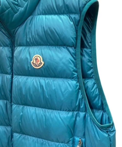 MONCLER（モンクレール）MONCLER (モンクレール) ダウンベスト/ROCOQUE ブルー サイズ:4の古着・服飾アイテム