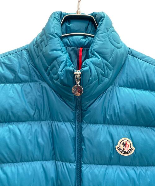 MONCLER（モンクレール）MONCLER (モンクレール) ダウンベスト/ROCOQUE ブルー サイズ:4の古着・服飾アイテム
