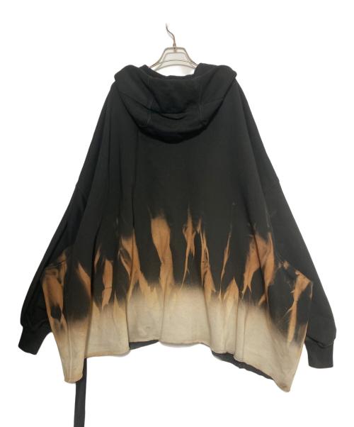 RICK OWENS DRKSHDW（リックオウエンス ダークシャドウ）RICK OWENS DRKSHDW (リックオウエンス ダークシャドウ) Jumbo Gimp パーカー ブラック サイズ:XSの古着・服飾アイテム