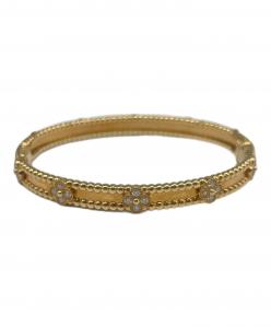 VAN CLEEF & ARPELS（ヴァンクリーフ＆アーペル）の古着「スウィートクローバー ブレスレット」