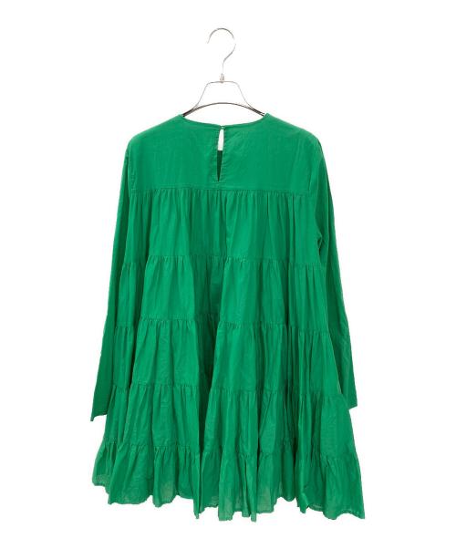 merlette（マーレット）merlette (マーレット) Ron Herman (ロンハーマン) シャーリングブラウス グリーン サイズ:XSの古着・服飾アイテム