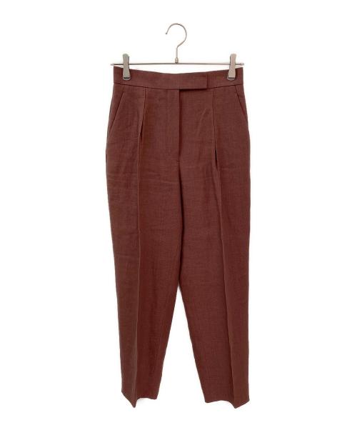 ebure（エブール）ebure (エブール) Ron Herman (ロンハーマン) リネンパンツ ブラウン サイズ:36の古着・服飾アイテム