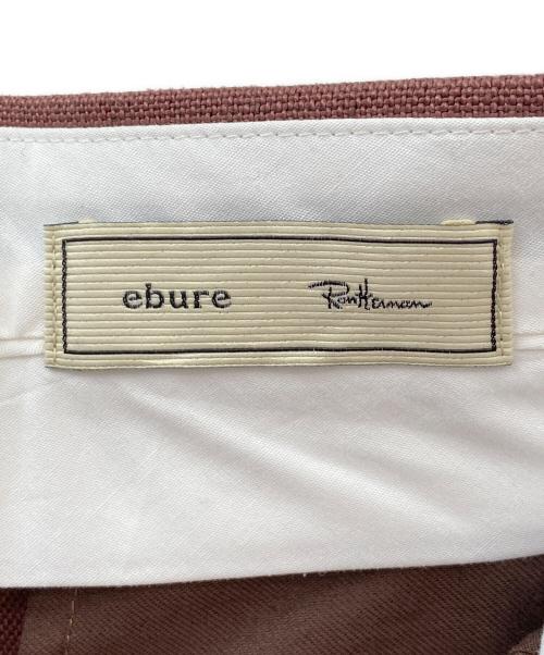 ebure（エブール）ebure (エブール) Ron Herman (ロンハーマン) リネンパンツ ブラウン サイズ:36の古着・服飾アイテム