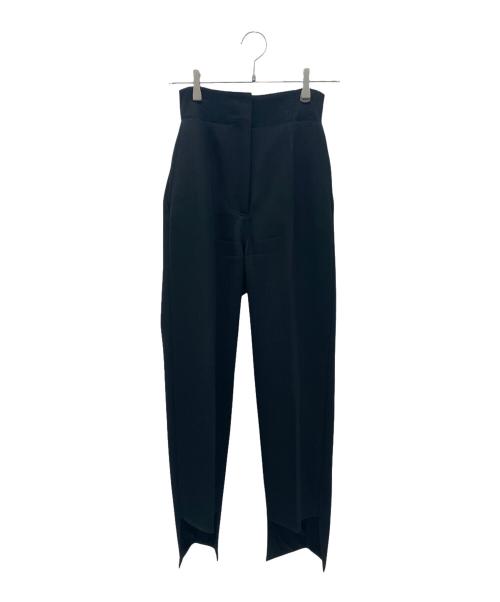 CELINE（セリーヌ）CELINE (セリーヌ) デザインスラックス ブラック サイズ:34の古着・服飾アイテム
