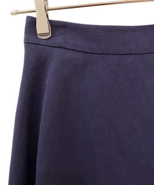 ebure（エブール）ebure (エブール) フレアロングスカート インディゴ サイズ:34の古着・服飾アイテム