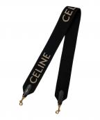 CELINEセリーヌ）の古着「ジャガード ショルダーストラップ」｜ブラック
