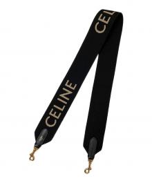 CELINE（セリーヌ）の古着「ジャガード ショルダーストラップ」｜ブラック