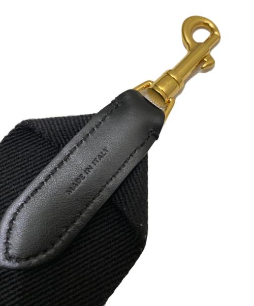 CELINE（セリーヌ）CELINE (セリーヌ) ジャガード ショルダーストラップ ブラックの古着・服飾アイテム