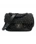 CHANEL（シャネル）の古着「ココマーク ツイード ショルダーバッグ」｜ブラック