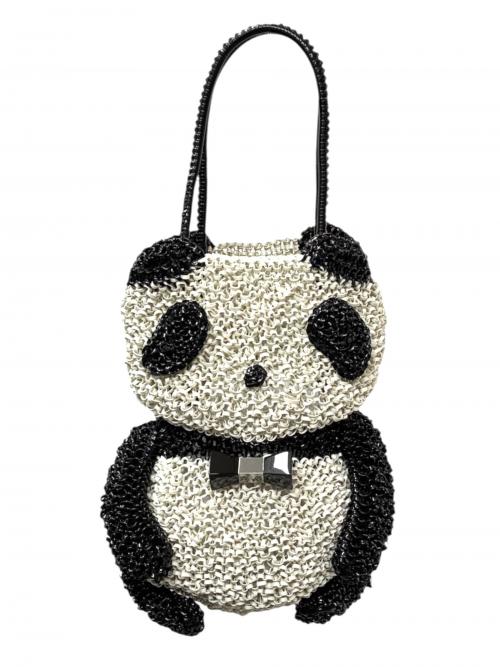 ANTEPRIMA（アンテプリマ）ANTEPRIMA (アンテプリマ) アニマーレ パンダ/マットグレイッシュホワイト ホワイト×ブラックの古着・服飾アイテム