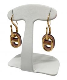 HERMES（エルメス）の古着「オー・マイヨンピアス」｜ピンク×ゴールド