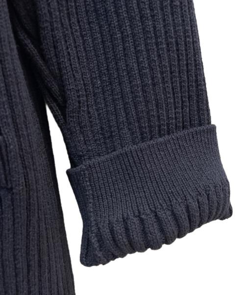 CHANEL（シャネル）CHANEL (シャネル) ツイストココボタン ロングカーディガン ネイビー サイズ:42の古着・服飾アイテム