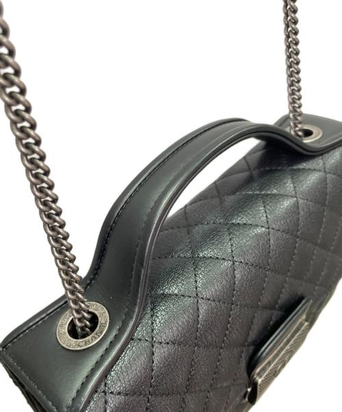 CHANEL（シャネル）CHANEL (シャネル) CCユニバーシティー ショルダーバッグ ブラックの古着・服飾アイテム