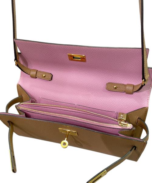 HERMES（エルメス）HERMES (エルメス) ケリートゥーゴー ヴェルソ チャイ/ モーヴシルベストルの古着・服飾アイテム