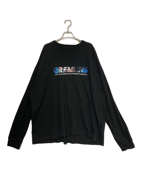 DAIRIKU（ダイリク）DAIRIKU (ダイリク) “GREMLiNS” L-S TEE ブラック サイズ:Freeの古着・服飾アイテム