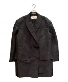 VALENTINO（ヴァレンティノ）の古着「ダブルブレスト ジャケット」｜ブラック
