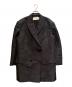 VALENTINO（ヴァレンティノ）の古着「ダブルブレスト ジャケット」｜ブラック
