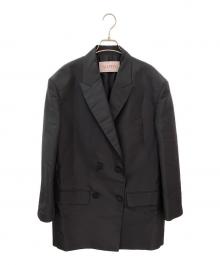 VALENTINO（ヴァレンティノ）の古着「ブレストジャケット」｜ブラック