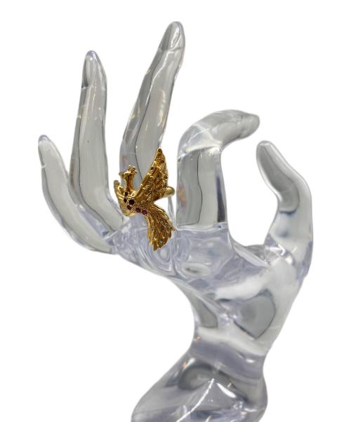 NO BRAND（ノーブランド）NO BRAND (ノーブランド) K18ストーンリング サイズ:11号の古着・服飾アイテム