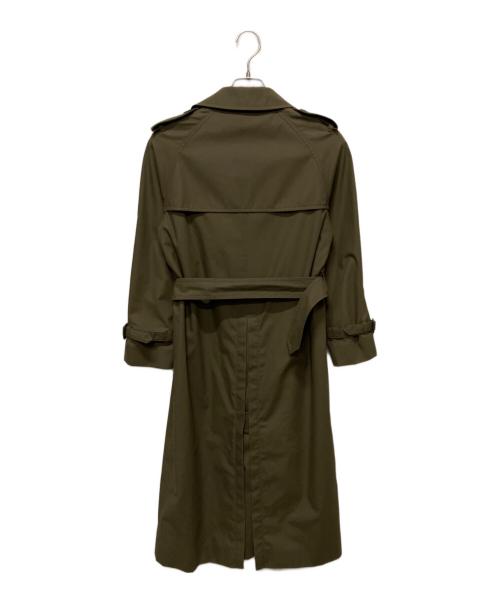 CELINE（セリーヌ）CELINE (セリーヌ) ダブルブレストトレンチコート カーキ サイズ:34の古着・服飾アイテム
