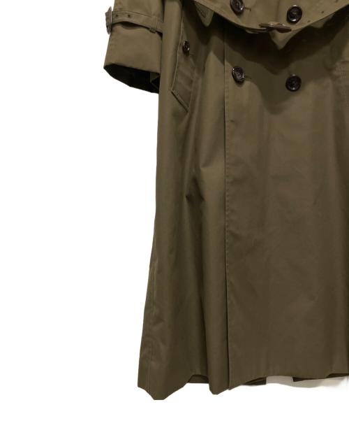 CELINE（セリーヌ）CELINE (セリーヌ) ダブルブレストトレンチコート カーキ サイズ:34の古着・服飾アイテム