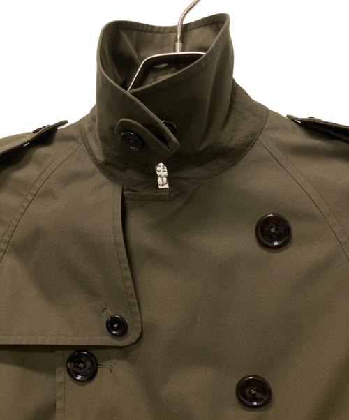 CELINE（セリーヌ）CELINE (セリーヌ) ダブルブレストトレンチコート カーキ サイズ:34の古着・服飾アイテム