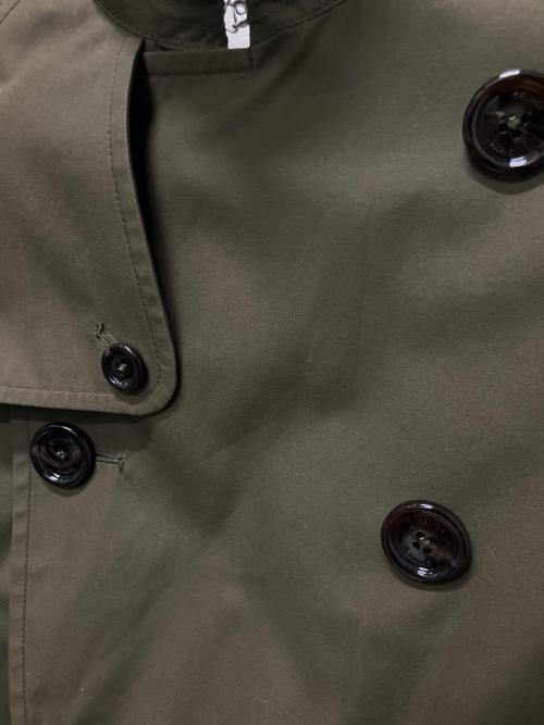 CELINE（セリーヌ）CELINE (セリーヌ) ダブルブレストトレンチコート カーキ サイズ:34の古着・服飾アイテム
