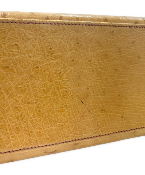 HERMES（エルメス）HERMES (エルメス) ケリー32 外縫い/チェスナッツ/ゴールド金具/オーストリッチ/〇Y刻印:1995年製 チェスナッツ サイズ:32の古着・服飾アイテム