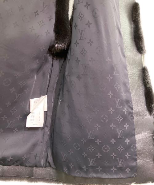 LOUIS VUITTON（ルイ ヴィトン）LOUIS VUITTON (ルイ ヴィトン) ミンク ファーベスト ブラック サイズ:34の古着・服飾アイテム