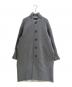 LOUIS VUITTON（ルイ ヴィトン）の古着「スローチロングボンバーコートFRCO41QWE」｜ライトグレー